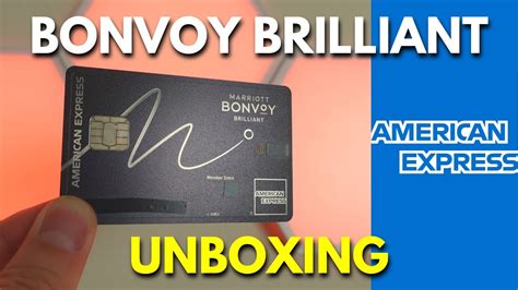 amex marriott bonvoy brilliant contactless chip card|marriott bonvoy brilliant amex review.